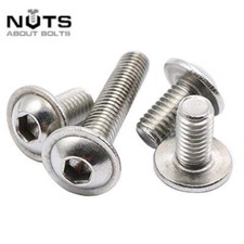 Flanged button dome - button, head