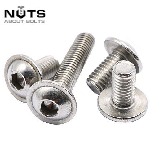 Flanged button dome head - button,