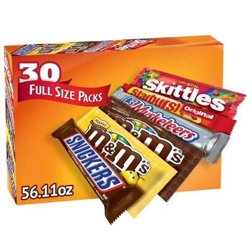 Mars candy full size variety - full,