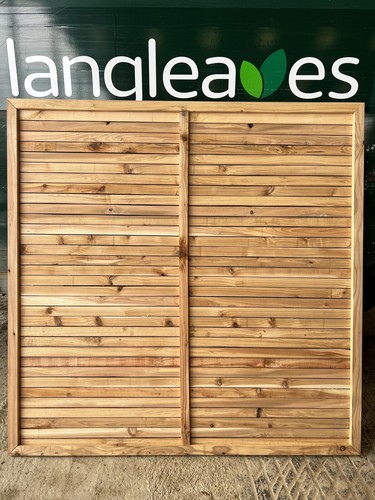 Double sided slatted homegrown - slatted,