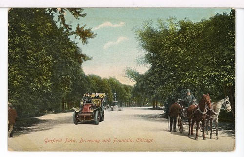 1910 touring auto garfield - touring,