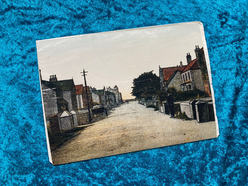 Village street wales houses - wales, ?