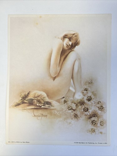 Sara moon art print 10 - moon,
