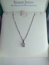 Ernest Jones 9ct White Gold