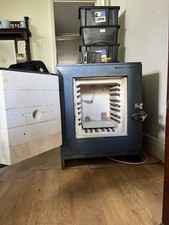 Kiln Single Phase for Glass and Pottery  & Material Accessories. Good Condition.