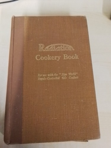 1932 radiation cookery - cookery, book