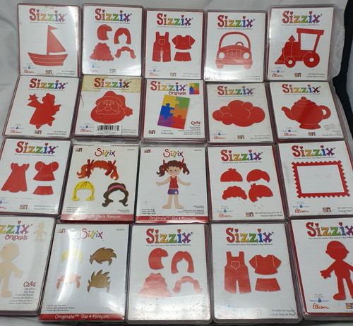 Lot sizzix die cutters - sizzix,