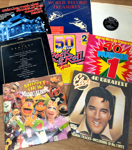 Collection vinyl records - of,