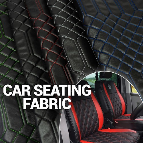Leather fabric foam quilted - fabric,
