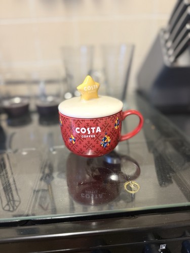Costa coffee red christmas - coffee, mug