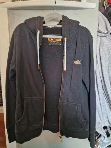 Superdry orange label zip - superdry,