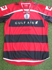 Mark Falco Hand Signed Queens Park Rangers Away Football Shirt - QPR Autograph