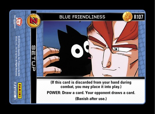 Blue friendliness r107 - 1x,