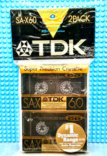 TDK  SA-X   60  1989  USA