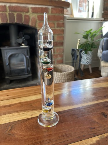 Galileo thermometer 28cm with - thermometer,