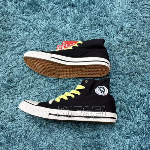 Diesel black yellow canvas - diesel, s