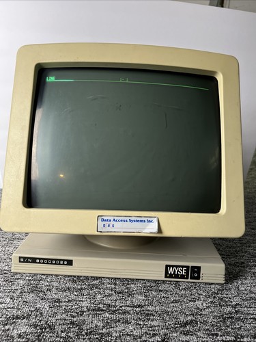 Vintage wyse terminal 85 - terminal, wy-85