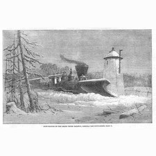 CANADA Snow Plough on the