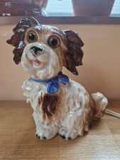 1950s Vintage goebel hummel perfume lamp terrier dog