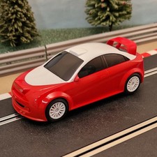 Scalextric 1:32 Start Car - Red & White Rally Car Griptrack WRC