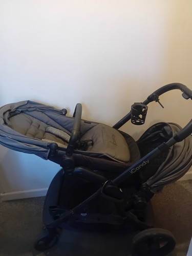 Icandy orange pushchair - orange,