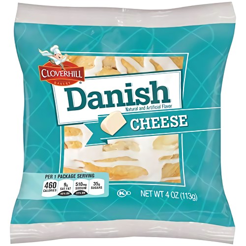 Cloverhill cheese danish - cloverhill,