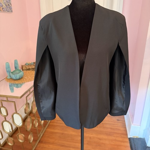 Fab rik black women cape - black,