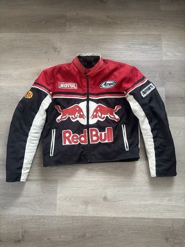 Red bull leather motorcycle - leather,