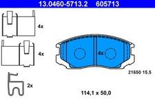 FRONT BRAKE PAD SET DISC BRAKE