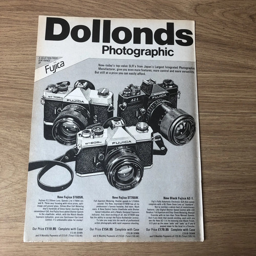 Cams29 magazine advert - magazine, 11x8