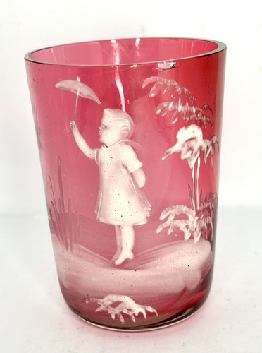 Antique victorian mary gregory - victorian,