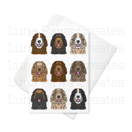 Otterhound card - otterhound,