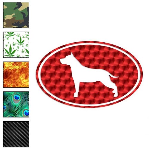Staffordshire terrier oval - staffordshire,