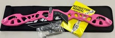 Kinetic 25" Lancer Recurve riser - Left handed. Gloss Pink finish, ILF