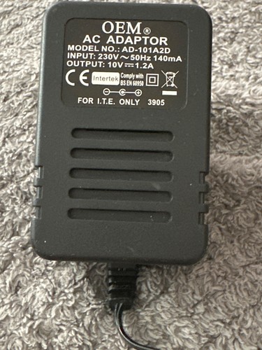 Oem adapter 101a2d 10v - oem, ad-101a2d