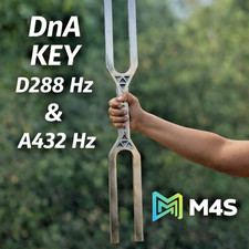 GIANT TUNING FORK WITH DnA KEY