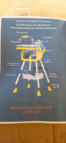 Baby high chair hc01 - hc01, &