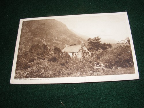 Vintage postcard trefriw - postcard, the