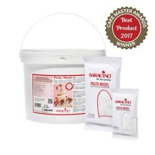 Saracino Modelling Paste–White 5kg,1kg, 250g | Gluten-Free for Cake Decorating