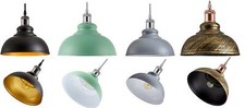 Vintage Retro Pendant Light Shade Modern Industrial Metal Ceiling Lamp Shade