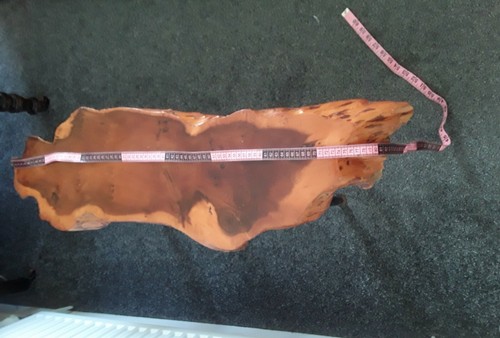 Live edge waney coffee - waney,