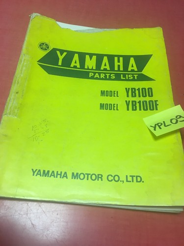 Yamaha yb100 yb100f 100 - yb100,