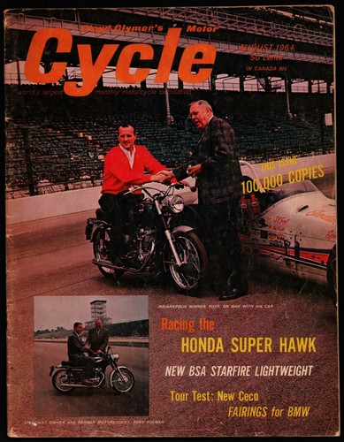 August 1964 cycle magazine - 1964,