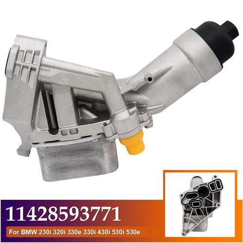 Engine oil filter housing - oil,