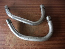 HONDA CB250N CB400N SUPERDREAM EXHAUST DOWNPIPES DOWN PIPES LEFT RIGHT PAIR OEM