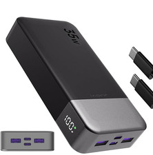 Portable Power Bank 20000Mah, JUOVI 35W Portable Charger, CUSTOMER RETURN