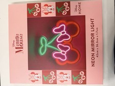 Minnie Mouse Neon Mirror Light