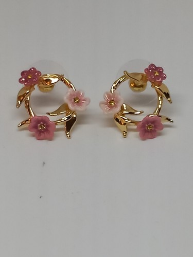 Les nereides hoop stud - hoop,