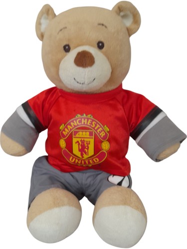 Plush bear manchester united - bear,