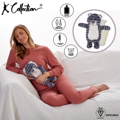 Novelty hot water bottle with - novelty,
